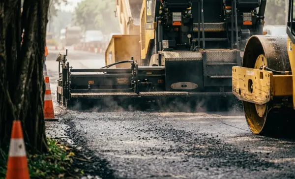 cara menghitung RAB pengaspalan jalan berdasarkan kerusakannya