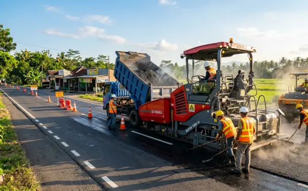 tahapan pengaspalan jalan dengan metode yang benar agar aspal awet dan bagus