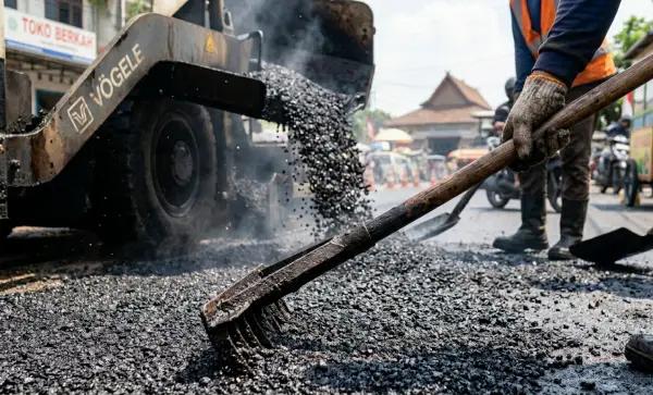 jasa aspal jalan rangkasbitung mengerjakan secara detail
