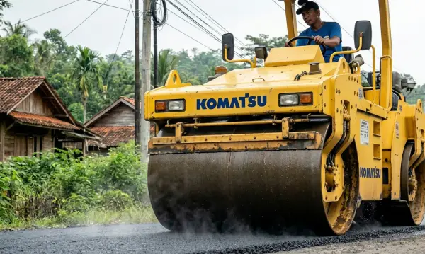 jasa aspal pandeglang menggunakan mesin terbaru