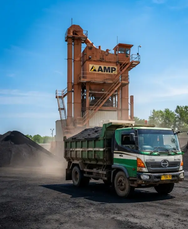 pabrik AMP semarang selalu menjaga kualitas produksi