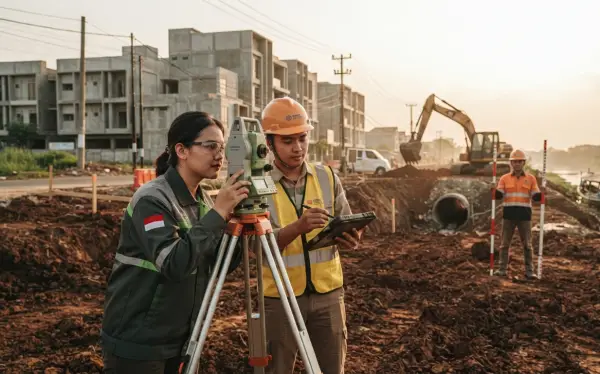 Jasa Survey Topografi Pandeglang menggunakan perangkat mutakhir