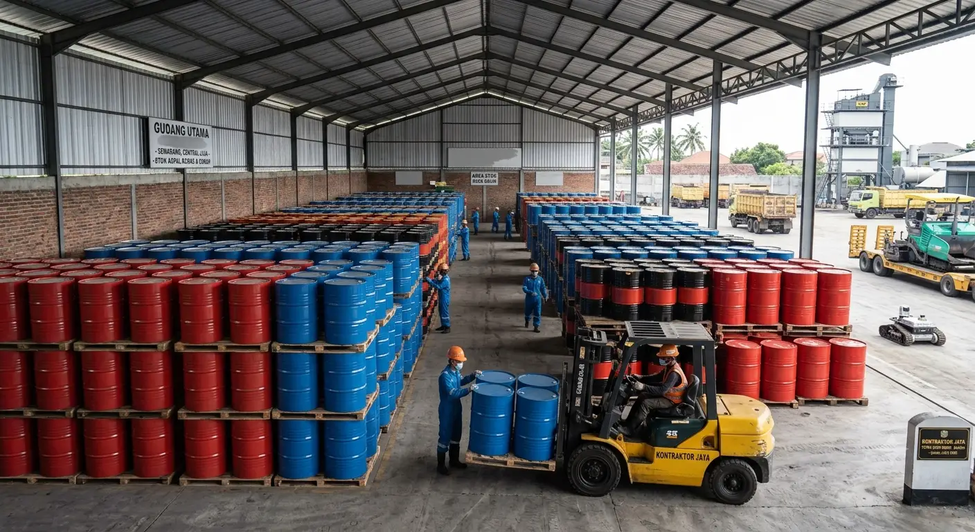 aspal drum memiliki beberapa keunggulan