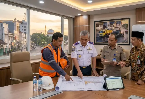 cara mengetahui biaya pembuatan jalan menteri perhubungan