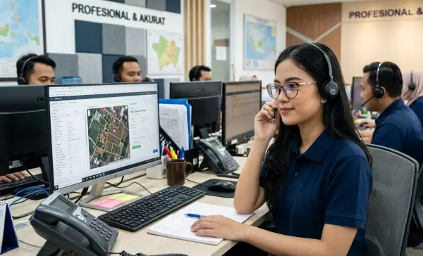 jasa pengukuran tanah bandung siap menerima telepon 24 jam