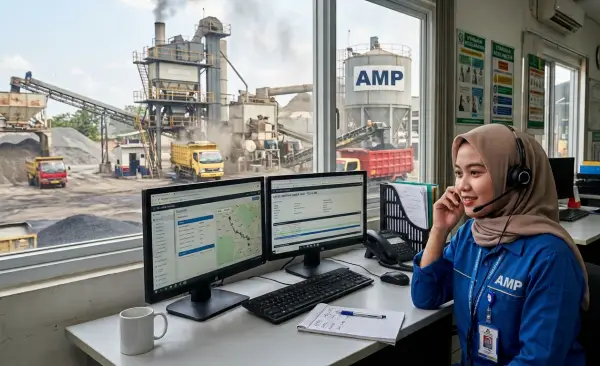 pabrik AMP cikarang bisa dihubungi lewat call center 24 jam