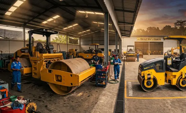 sewa alat berat cikarang memastakan unit yang disewa melakukan perawatan rutin