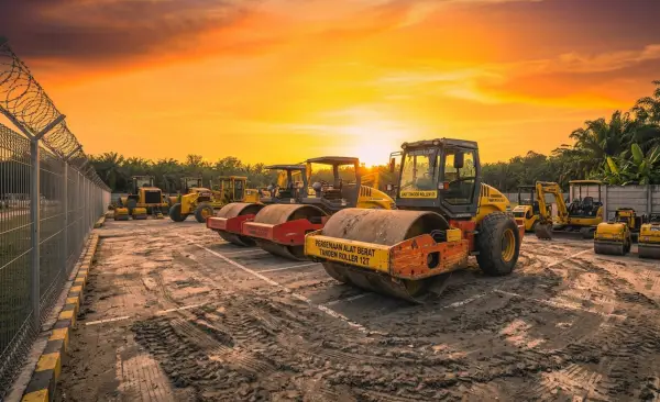 sewa alat berat cirebon menggunakan tandem roller tipe tertinggi