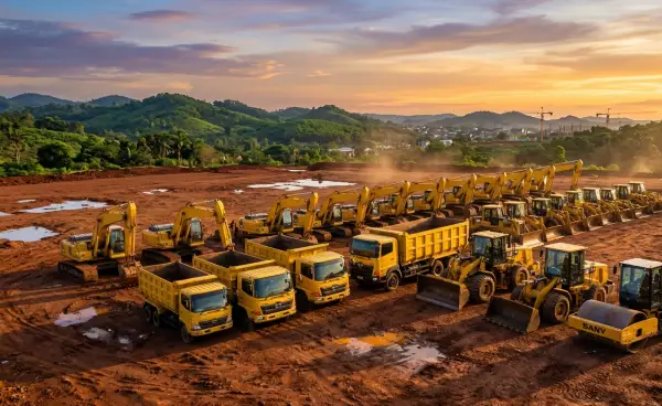 sewa alat berat majalengka dengan berbagai unit terbaru nya