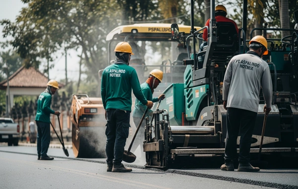 jasa pengaspalan jalan hotmix